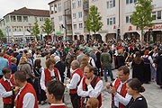 Vorbereitung auf den Festzug (©Foto: Martin Schmitz)